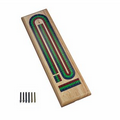 3-Track Colored Wood Cribbage Game